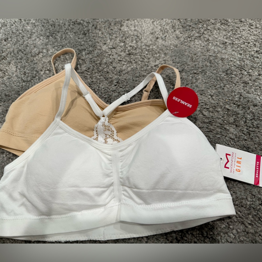 Girls set of 2 bralettes by Maidenform